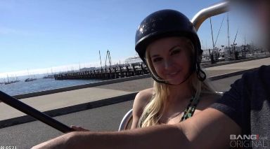 Sarah Vandella sucks and rides cock everywhere in public