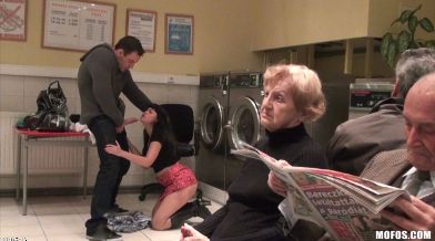 Ava Dalush – Sex in the local laundromat